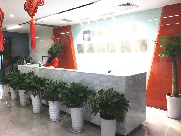 公司前臺植物租賃